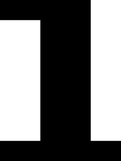 Number 1 Alt Silhouette Cutting Svg Files, Free Vectors File
